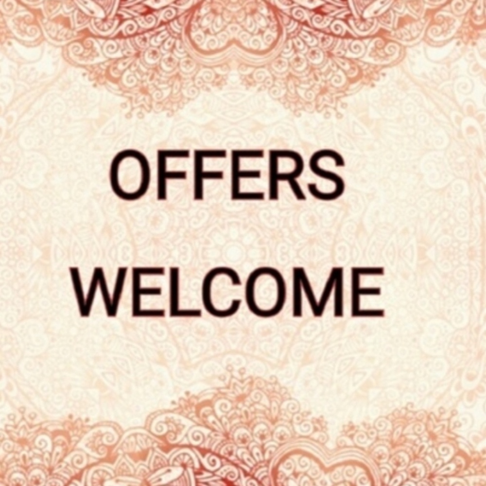 Reasonable offers welcome!